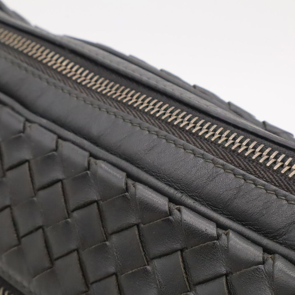 Bottega Veneta Intrecciato Shoulder Bag Crossbody Black — view 5