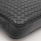 Bottega Veneta Intrecciato Shoulder Bag Crossbody Black — view 3