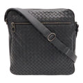 Bottega Veneta Intrecciato Shoulder Bag Crossbody Black