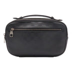 Louis Vuitton Damier Infini Ambler Belt Bag 2-Way Leather Onyx Black