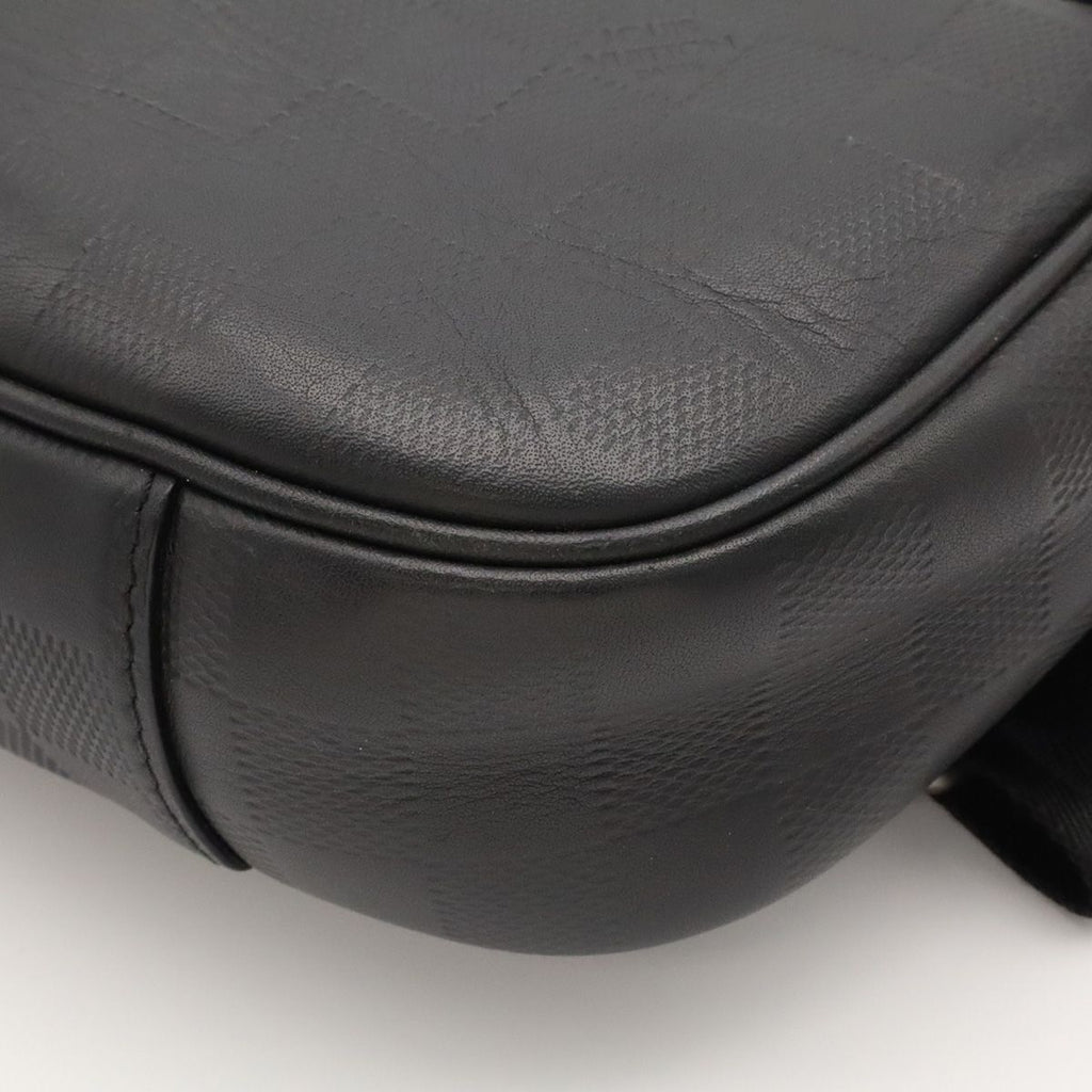 Louis Vuitton Damier Infini Ambler Belt Bag 2-Way Leather Onyx Black — view 3