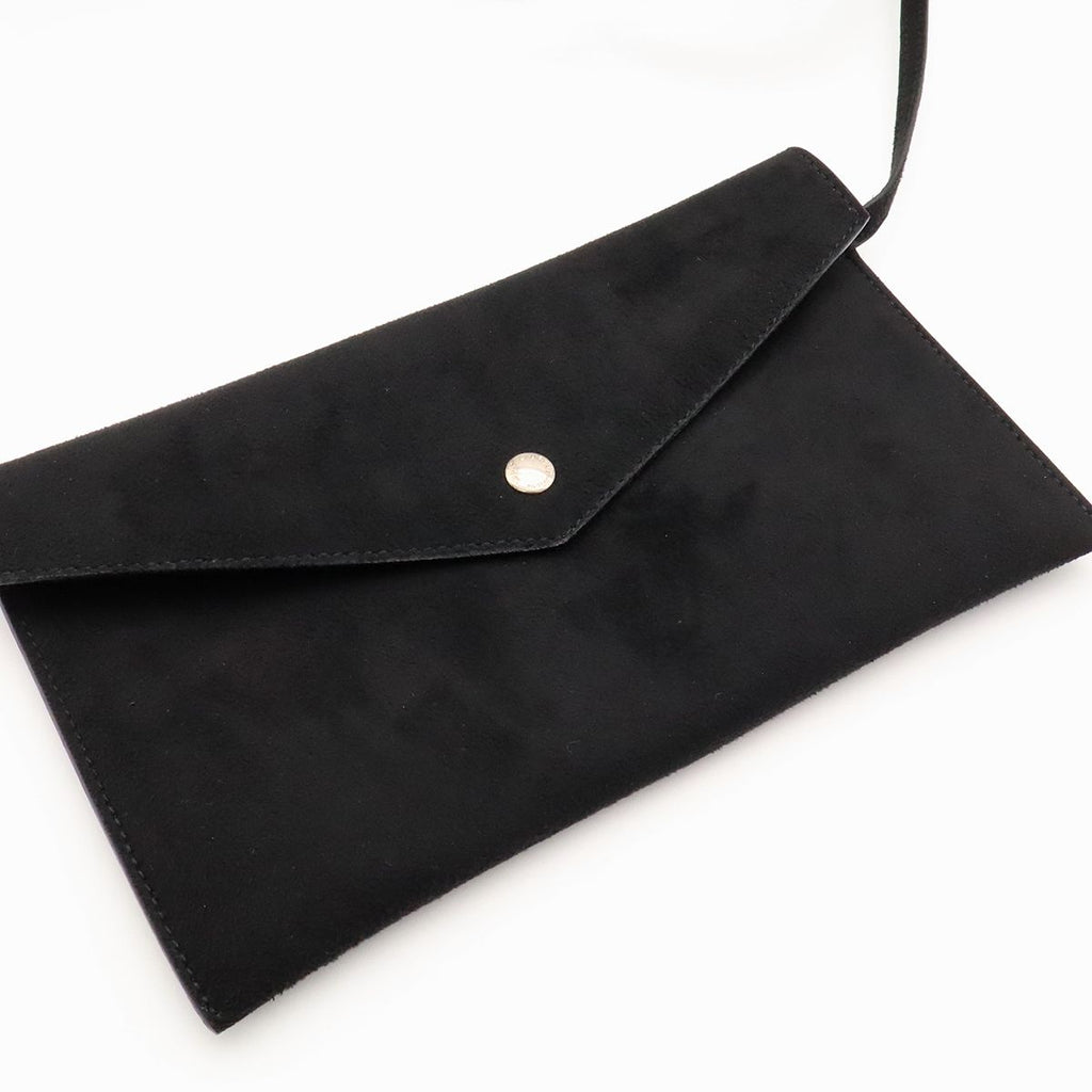 Saint Laurent Paris YSL Teddy Tote Bag Drawstring Leather Natural Black — view 6