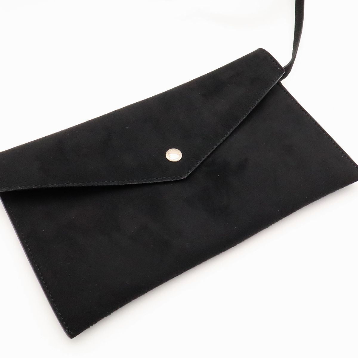 Saint Laurent Paris YSL Teddy Tote Bag Drawstring Leather Natural Black — view 6