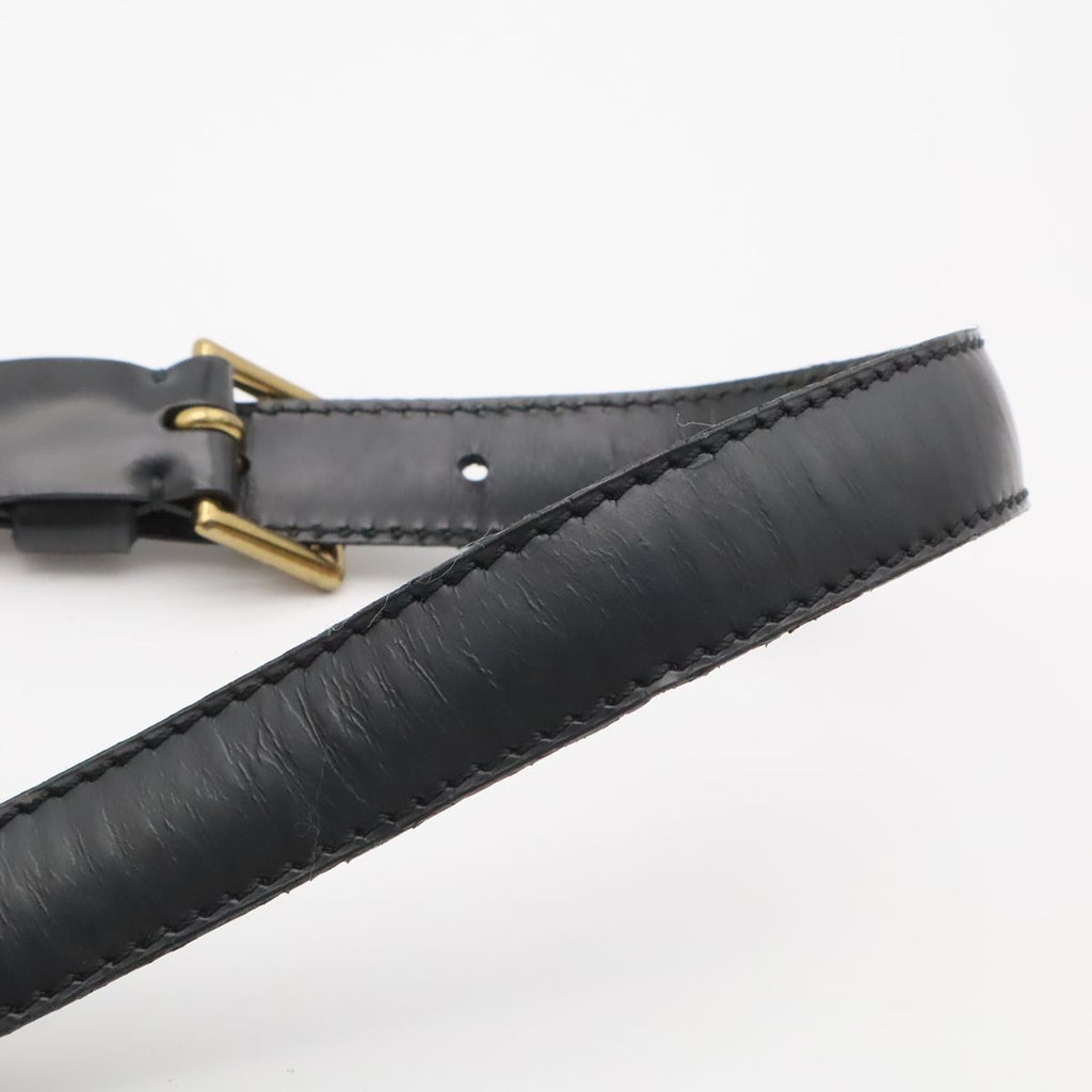 Louis Vuitton Epi Saint-cloud Shoulder Bag Pochette Crossbody Leather Noir — view 5