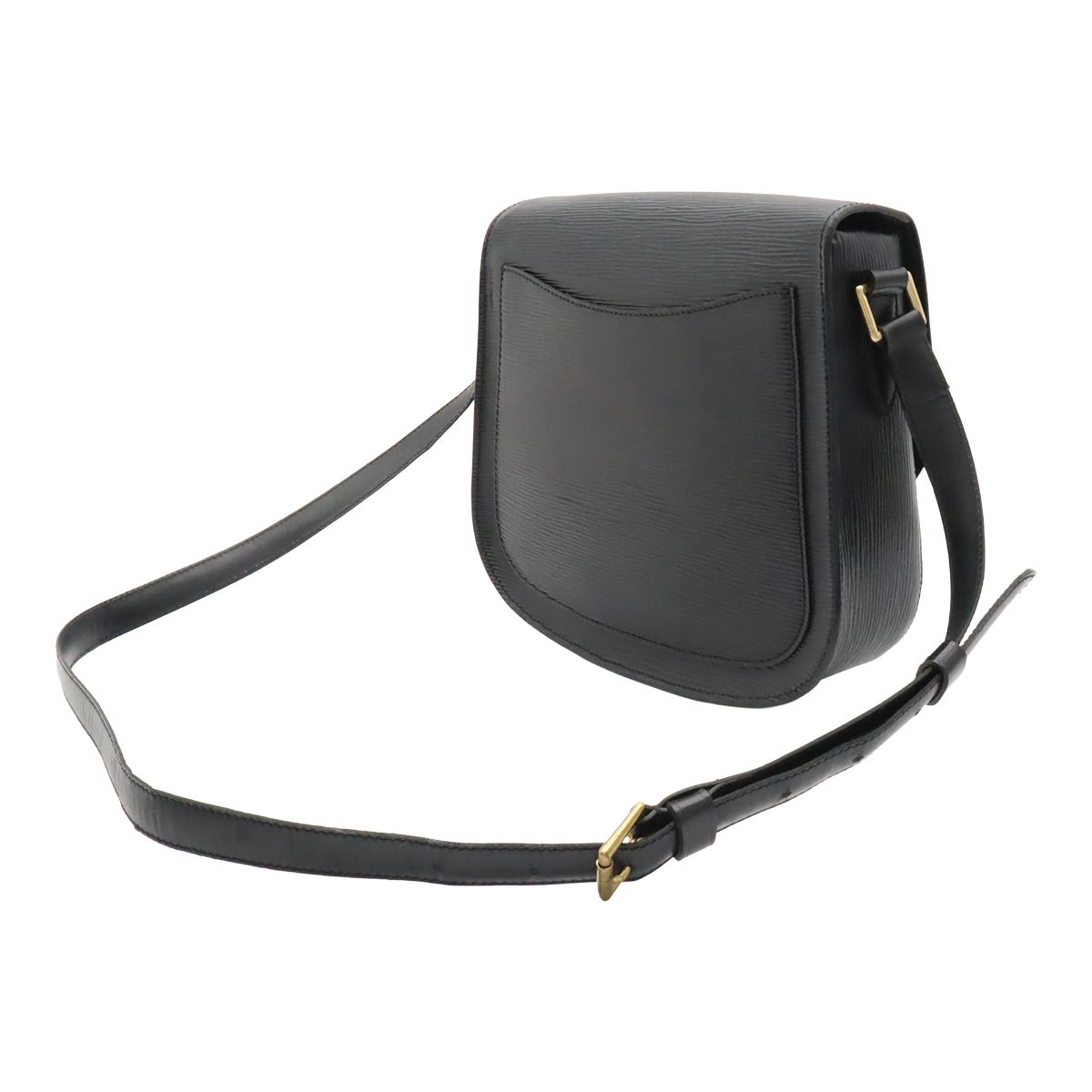 Louis Vuitton Epi Saint-cloud Shoulder Bag Pochette Crossbody Leather Noir — view 2