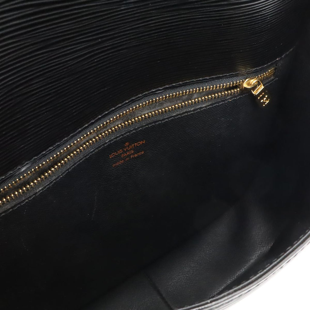 Louis Vuitton Epi Saint-cloud Shoulder Bag Pochette Crossbody Leather Noir — view 6