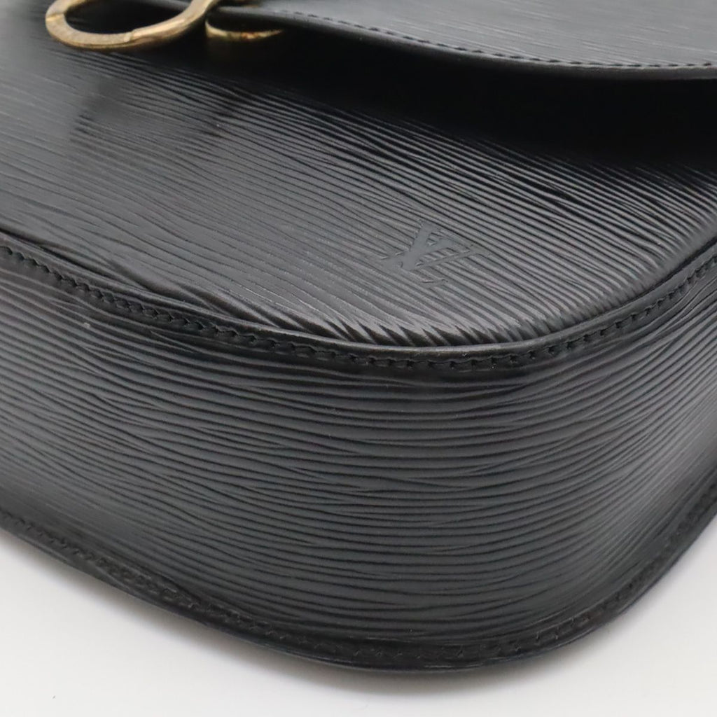 Louis Vuitton Epi Saint-cloud Shoulder Bag Pochette Crossbody Leather Noir — view 3