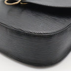 Louis Vuitton Epi Saint-cloud Shoulder Bag Pochette Crossbody Leather Noir — view 3