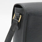 Louis Vuitton Epi Saint-cloud Shoulder Bag Pochette Crossbody Leather Noir — view 4