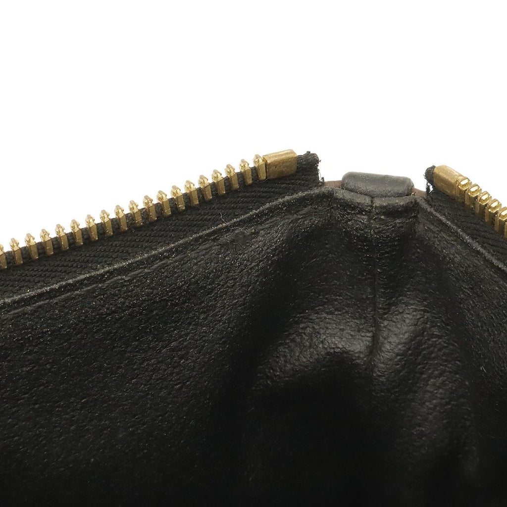 Louis Vuitton Monogram Pallas Beauty Case Clutch Pouch Noir Black — view 7