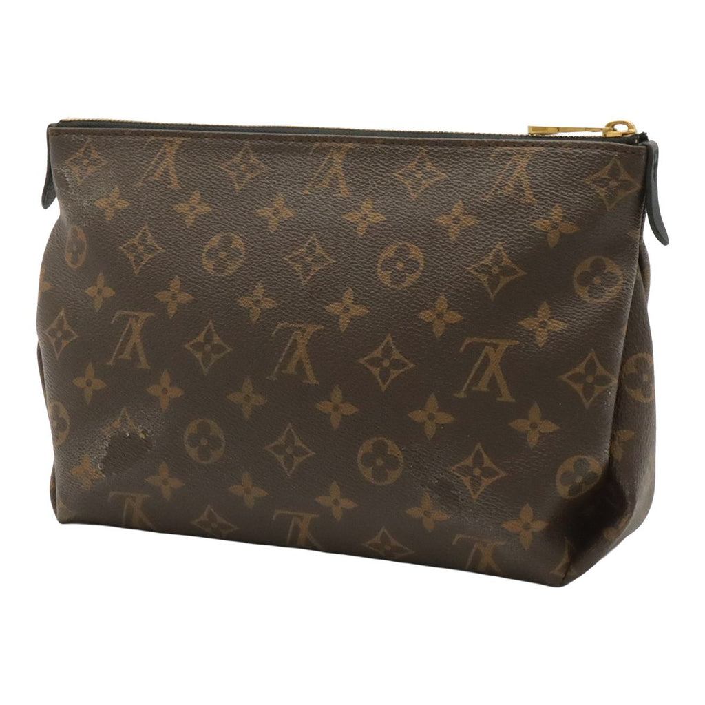 Louis Vuitton Monogram Pallas Beauty Case Clutch Pouch Noir Black — view 2