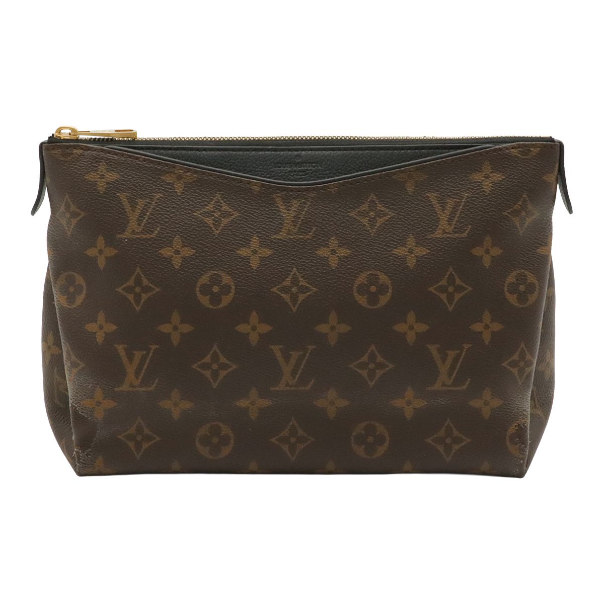 Louis Vuitton Monogram Pallas Beauty Case Clutch Pouch Noir Black