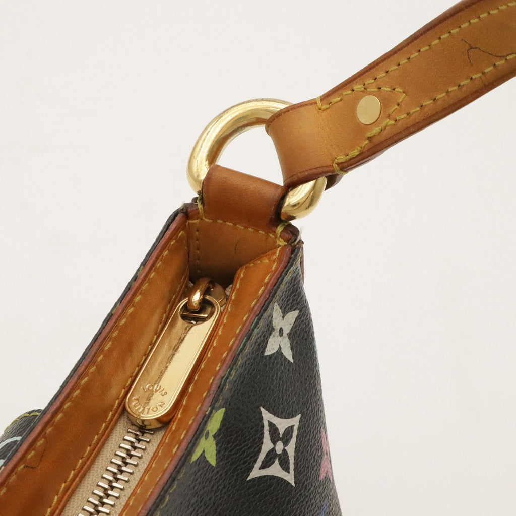 Louis Vuitton Monogram Multicolor Eliza Shoulder Bag Noir Black — view 5