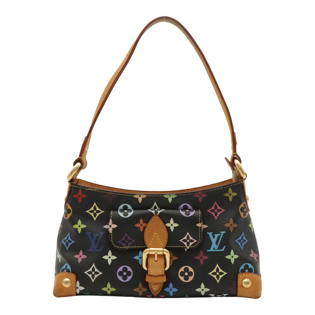 Louis Vuitton Monogram Multicolor Eliza Shoulder Bag Noir Black