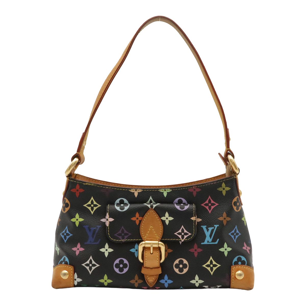 Louis Vuitton Monogram Multicolor Eliza Shoulder Bag Noir Black