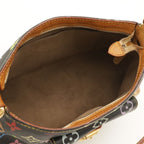 Louis Vuitton Monogram Multicolor Eliza Shoulder Bag Noir Black — view 6