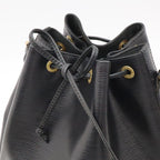 Louis Vuitton Epi Noe Shoulder Bag Drawstring Noir Black Gold — view 4