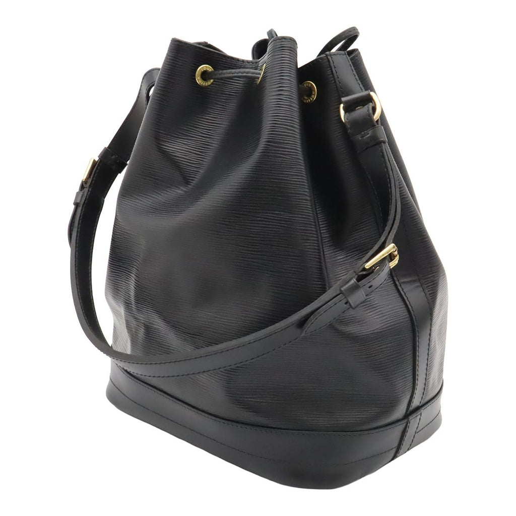 Louis Vuitton Epi Noe Shoulder Bag Drawstring Noir Black Gold — view 2