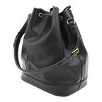 Louis Vuitton Epi Noe Shoulder Bag Drawstring Noir Black Gold — view 2