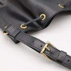 Louis Vuitton Epi Noe Shoulder Bag Drawstring Noir Black Gold — view 8