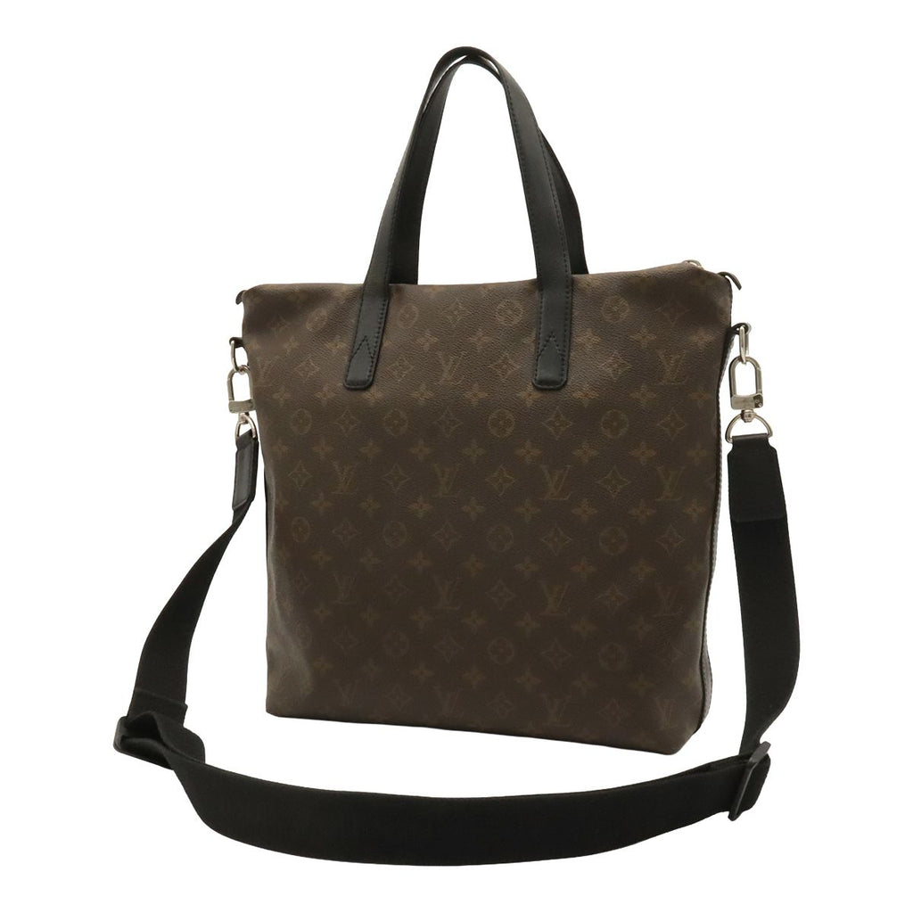 Louis Vuitton Monogram Macassar Kitan Tote 2-Way Shoulder Bag — view 2