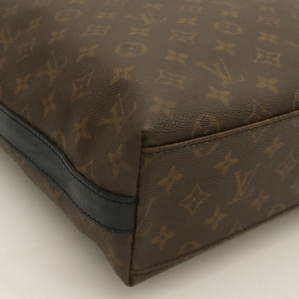 Louis Vuitton Monogram Macassar Kitan Tote 2-Way Shoulder Bag — view 3