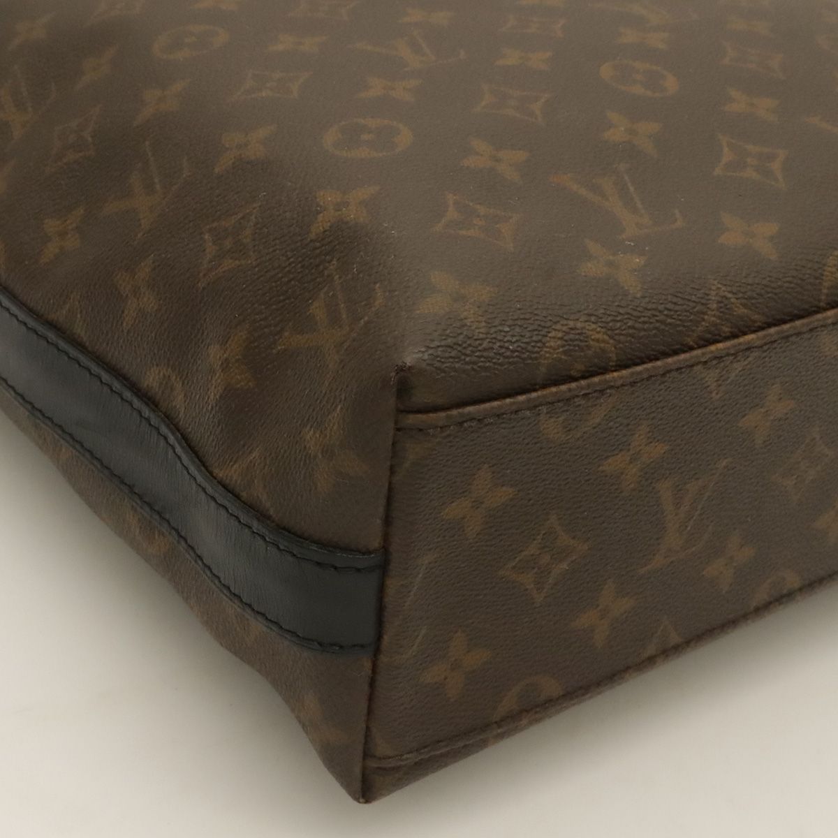 Louis Vuitton Monogram Macassar Kitan Tote 2-Way Shoulder Bag — view 3