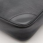 Louis Vuitton Epi Danube Shoulder Bag Pochette Crossbody Leather Noir Black — view 3