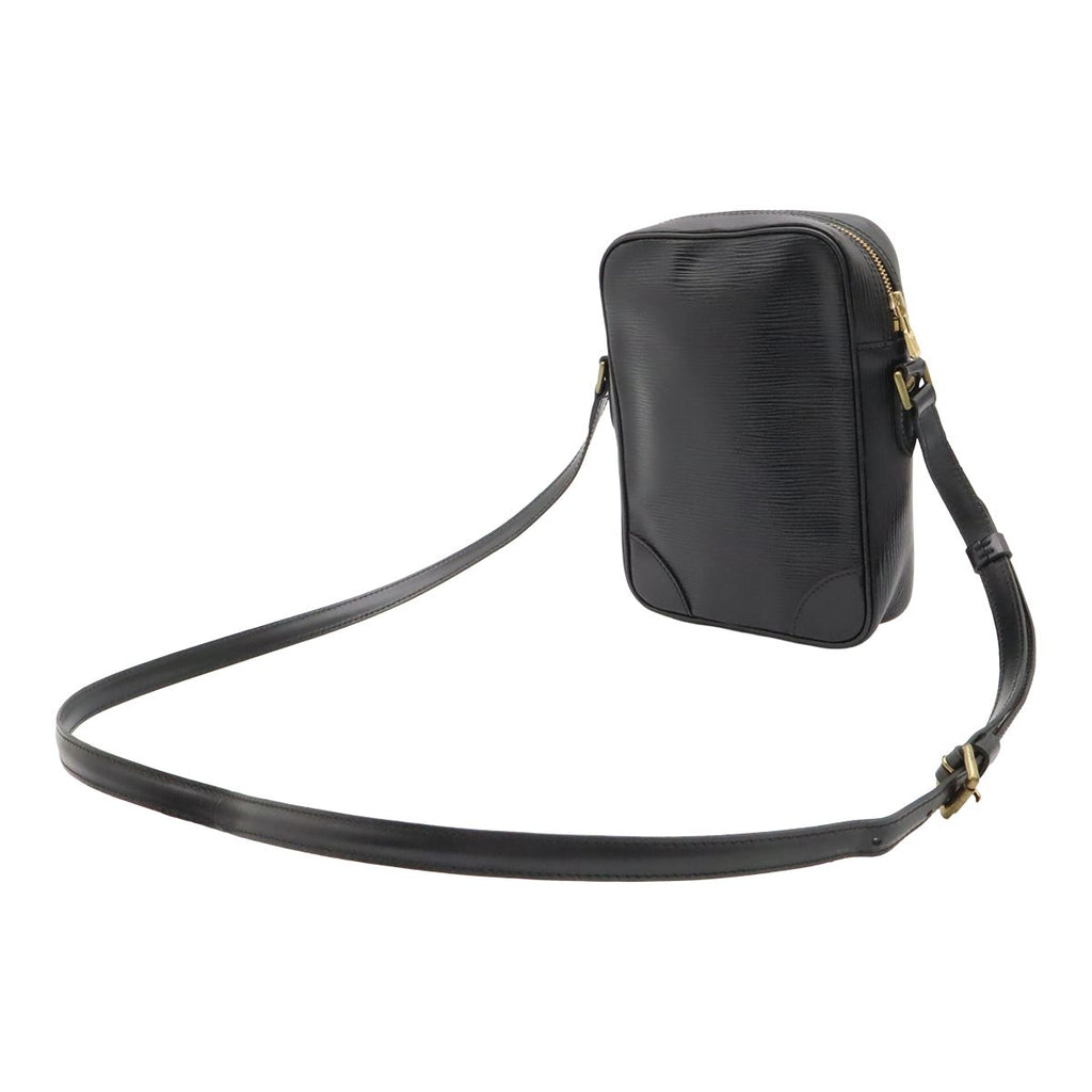 Louis Vuitton Epi Danube Shoulder Bag Pochette Crossbody Leather Noir Black — view 2