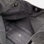 Louis Vuitton Monogram Mahina Hina MM Tote Shoulder Bag Leather Noir Black — view 8