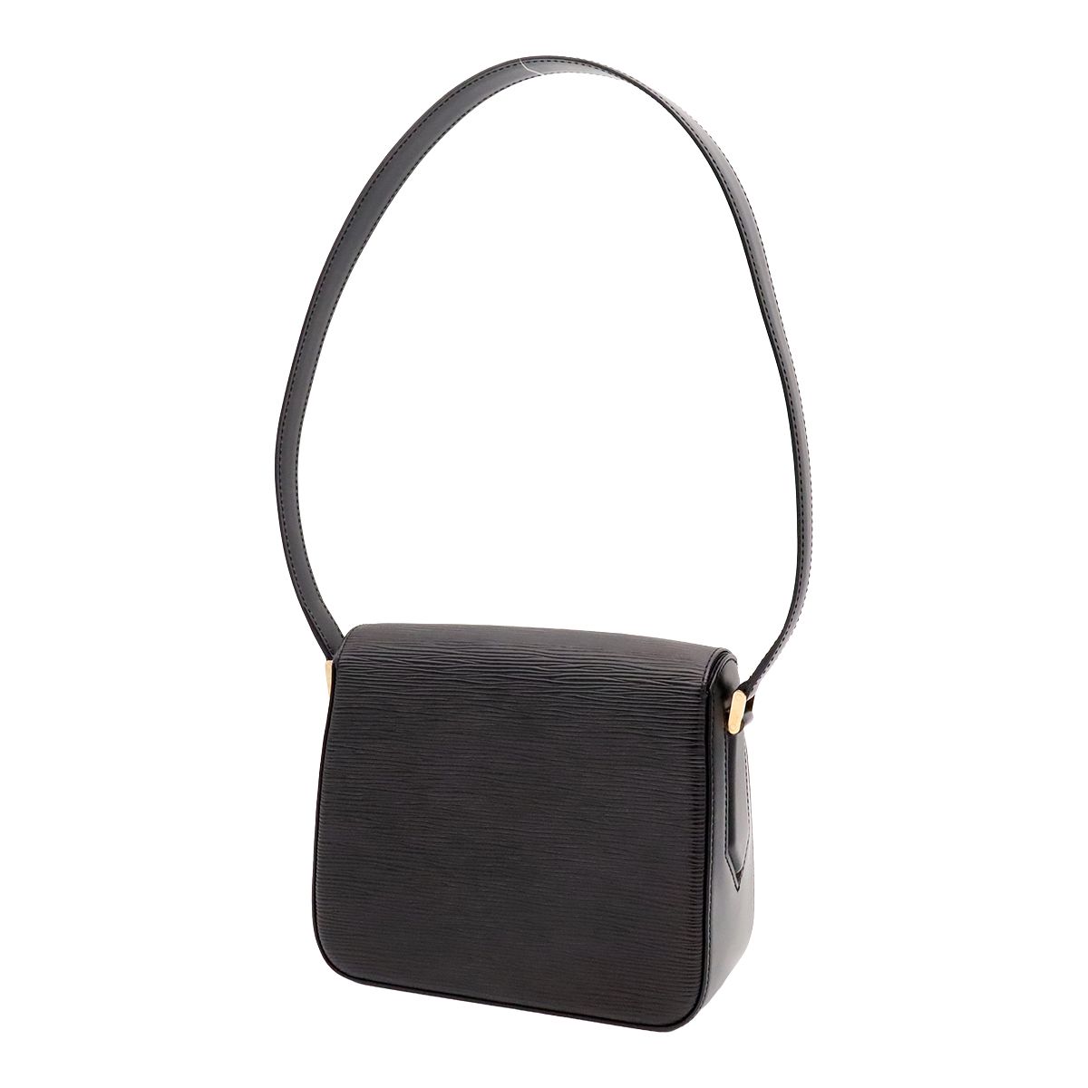 Louis Vuitton Epi Buci Shoulder Bag Noir Black — view 2