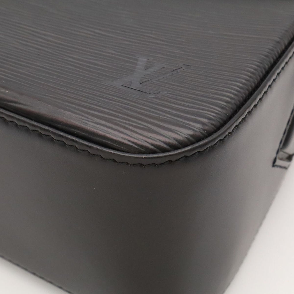 Louis Vuitton Epi Buci Shoulder Bag Noir Black — view 3