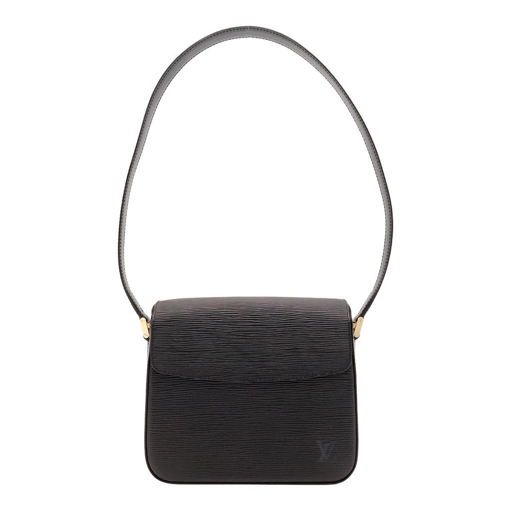 Louis Vuitton Epi Buci Shoulder Bag Noir Black