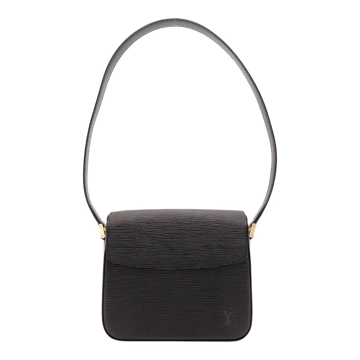 Louis Vuitton Epi Buci Shoulder Bag Noir Black