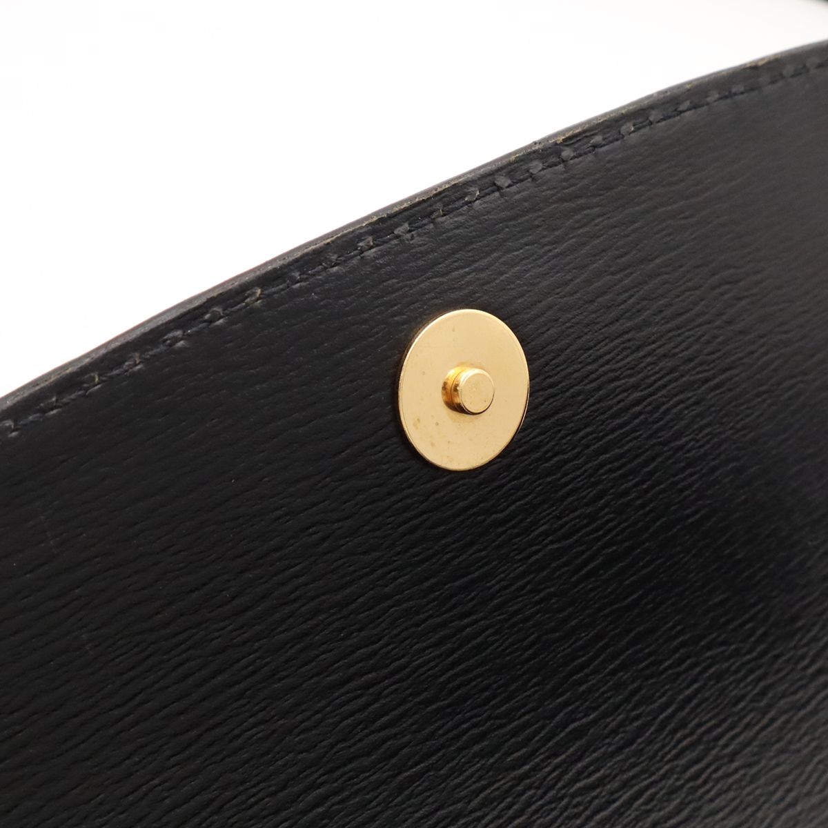 Louis Vuitton Epi Buci Shoulder Bag Noir Black — view 6