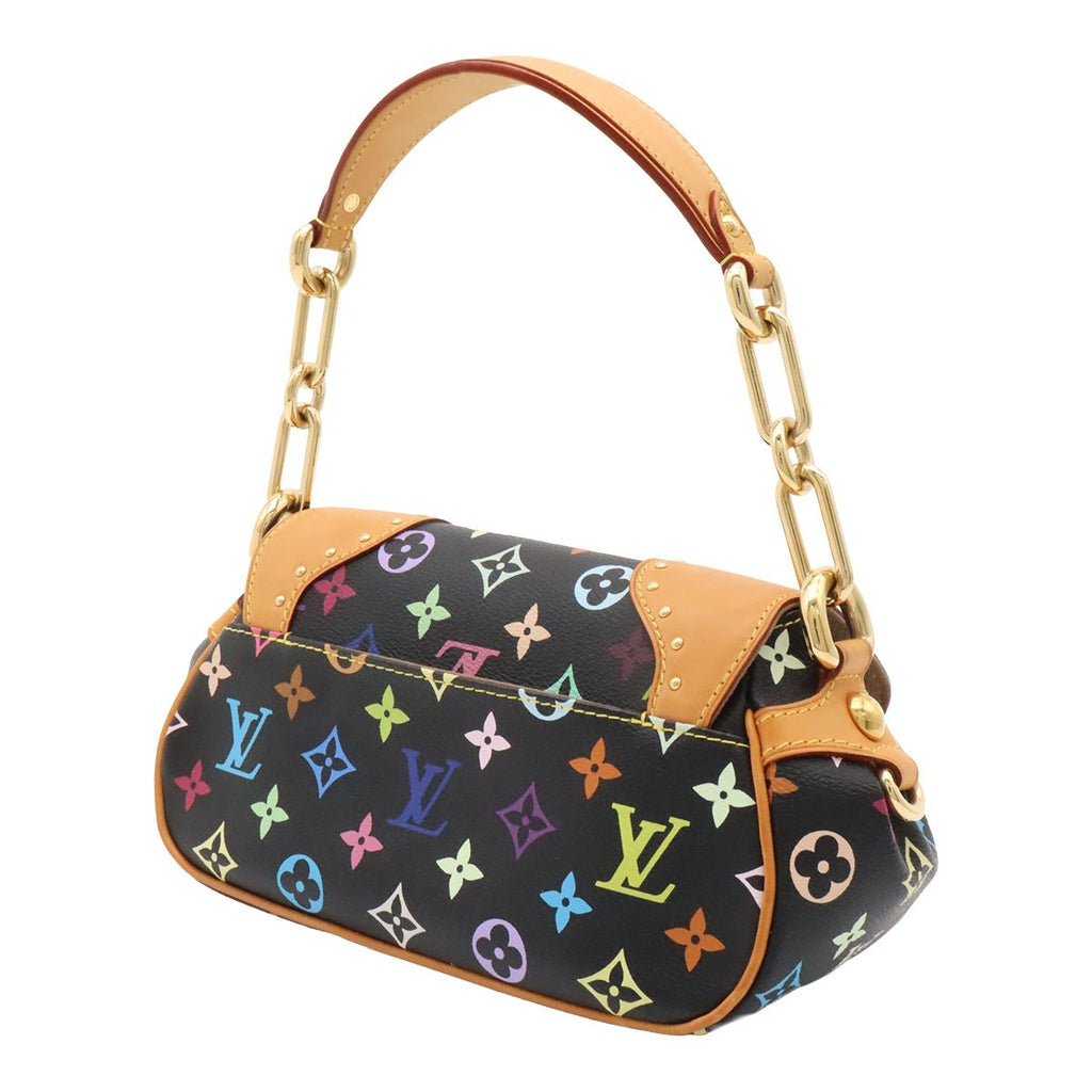 Louis Vuitton Monogram Multicolor Marilyn Chain Shoulder Bag Noir Black — view 2