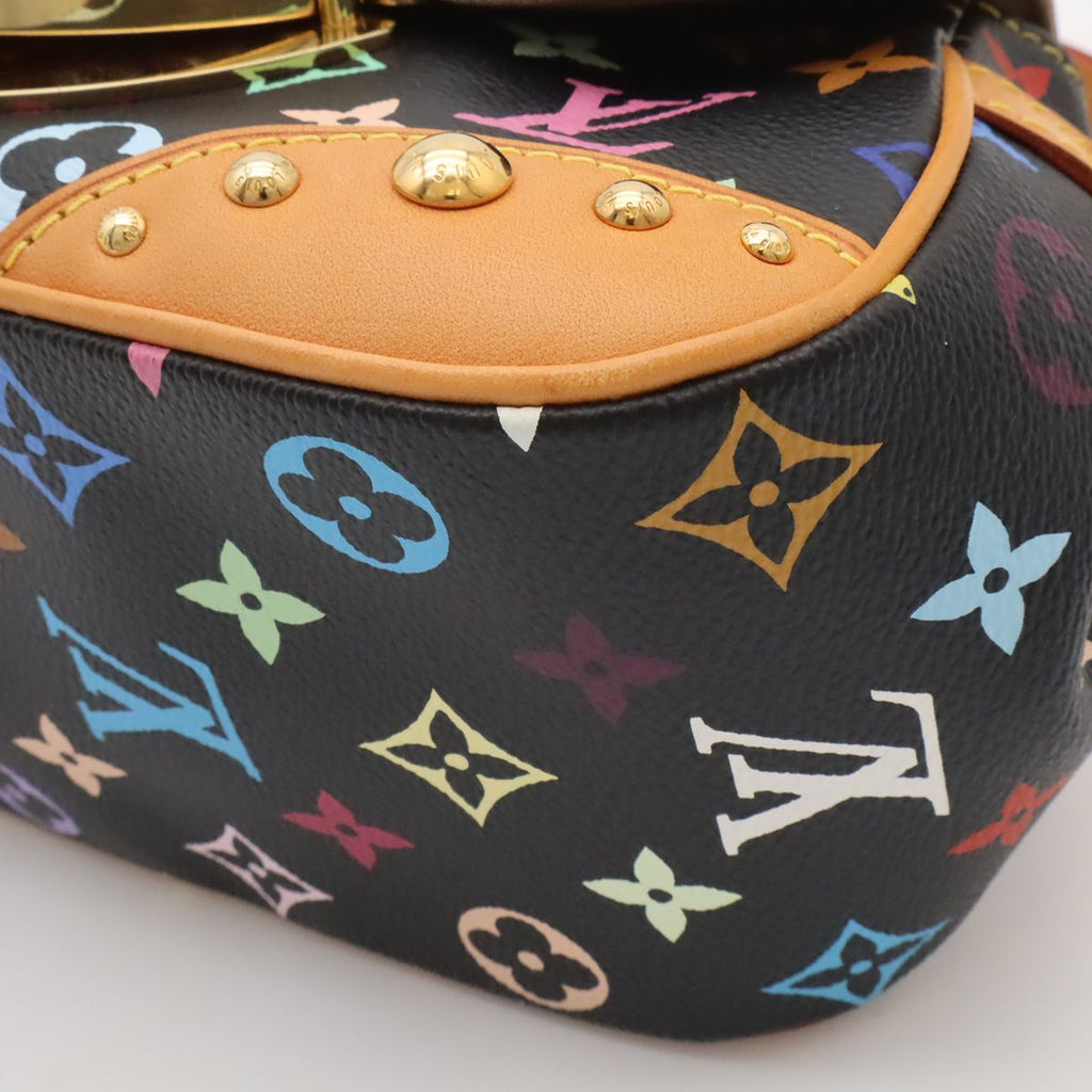Louis Vuitton Monogram Multicolor Marilyn Chain Shoulder Bag Noir Black — view 3