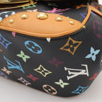 Louis Vuitton Monogram Multicolor Marilyn Chain Shoulder Bag Noir Black — view 3