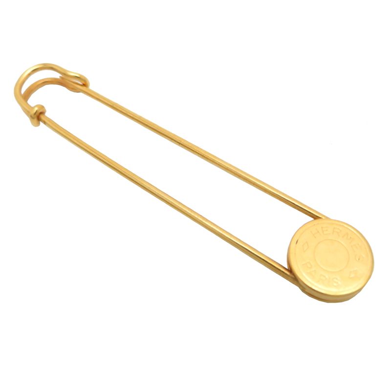 Hermes Brooch Sellier Pin — view 2