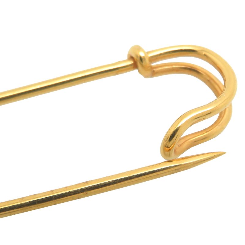 Hermes Brooch Sellier Pin — view 6