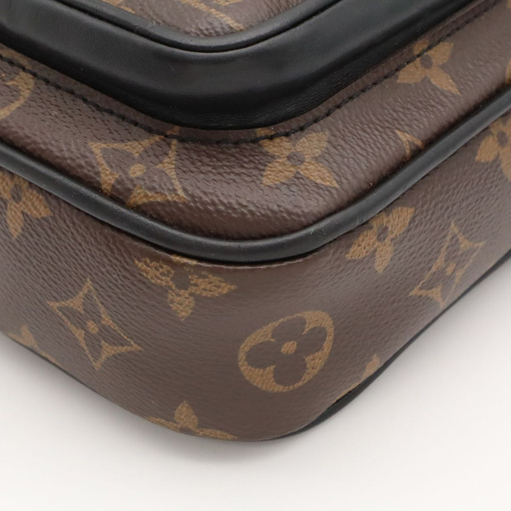 Louis Vuitton Monogram Macassar Christopher Wearable Wallet Shoulder Bag — view 3