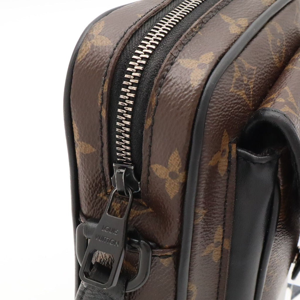 Louis Vuitton Monogram Macassar Christopher Wearable Wallet Shoulder Bag — view 5