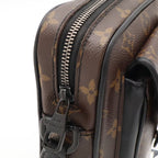 Louis Vuitton Monogram Macassar Christopher Wearable Wallet Shoulder Bag — view 5