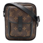 Louis Vuitton Monogram Macassar Christopher Wearable Wallet Shoulder Bag