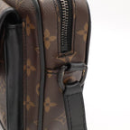 Louis Vuitton Monogram Macassar Christopher Wearable Wallet Shoulder Bag — view 6