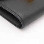 Hermes Constance Compact Wallet Bifold Veau Epsom Black Gold — view 3