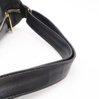 Chanel Choco Bar Shoulder Bag Lambskin Leather Black Gold — view 4