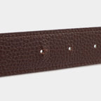 Hermes H Belt H Buckle Constance Reversible Togo Box Calf Brown Black Silver 80 — view 5