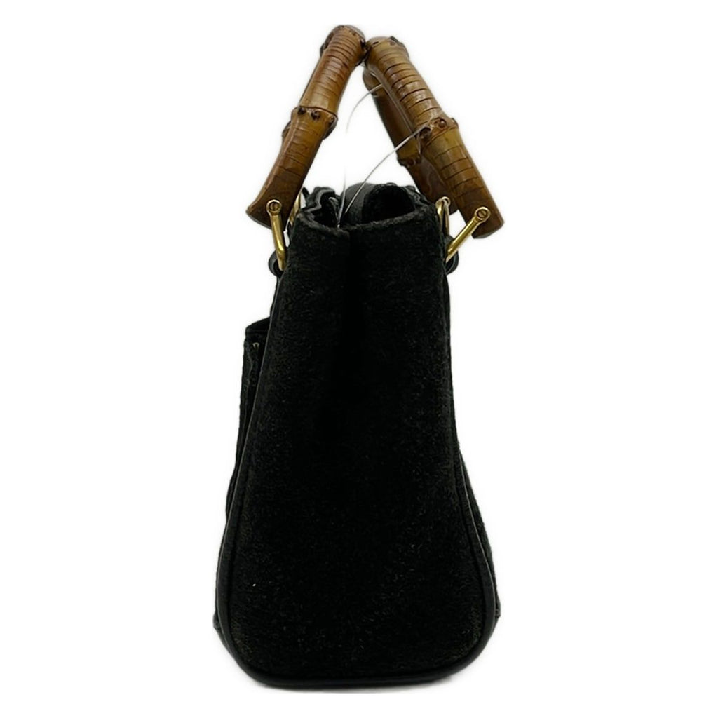 Gucci Bamboo Black Light Brown Mini Bag — view 4