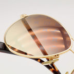 Louis Vuitton Sunglasses Conspiration Pilot Teardrop Brown Gradation Marble — view 5